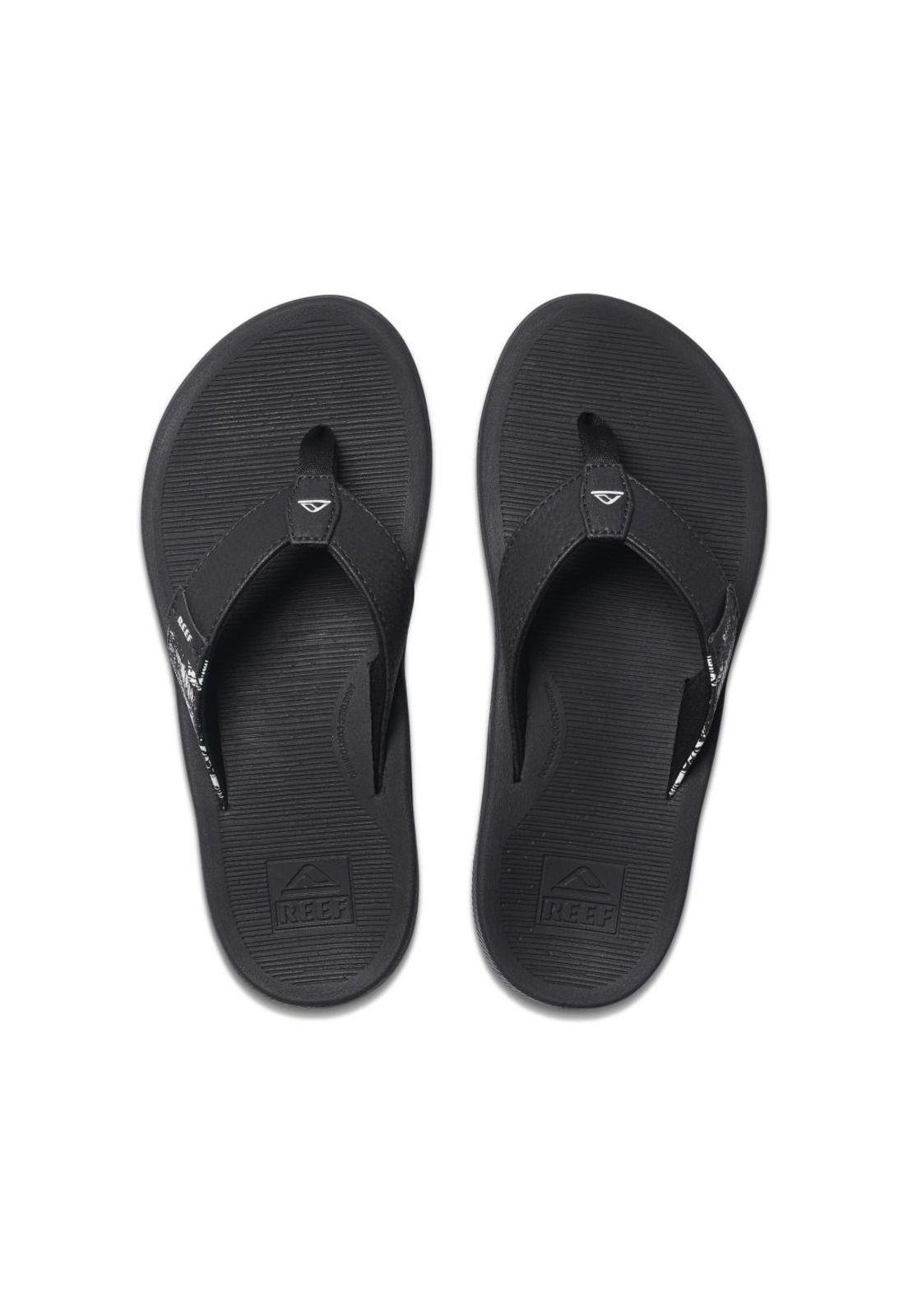 Sandalia Reef  Mujer Santa Ana black/white-1