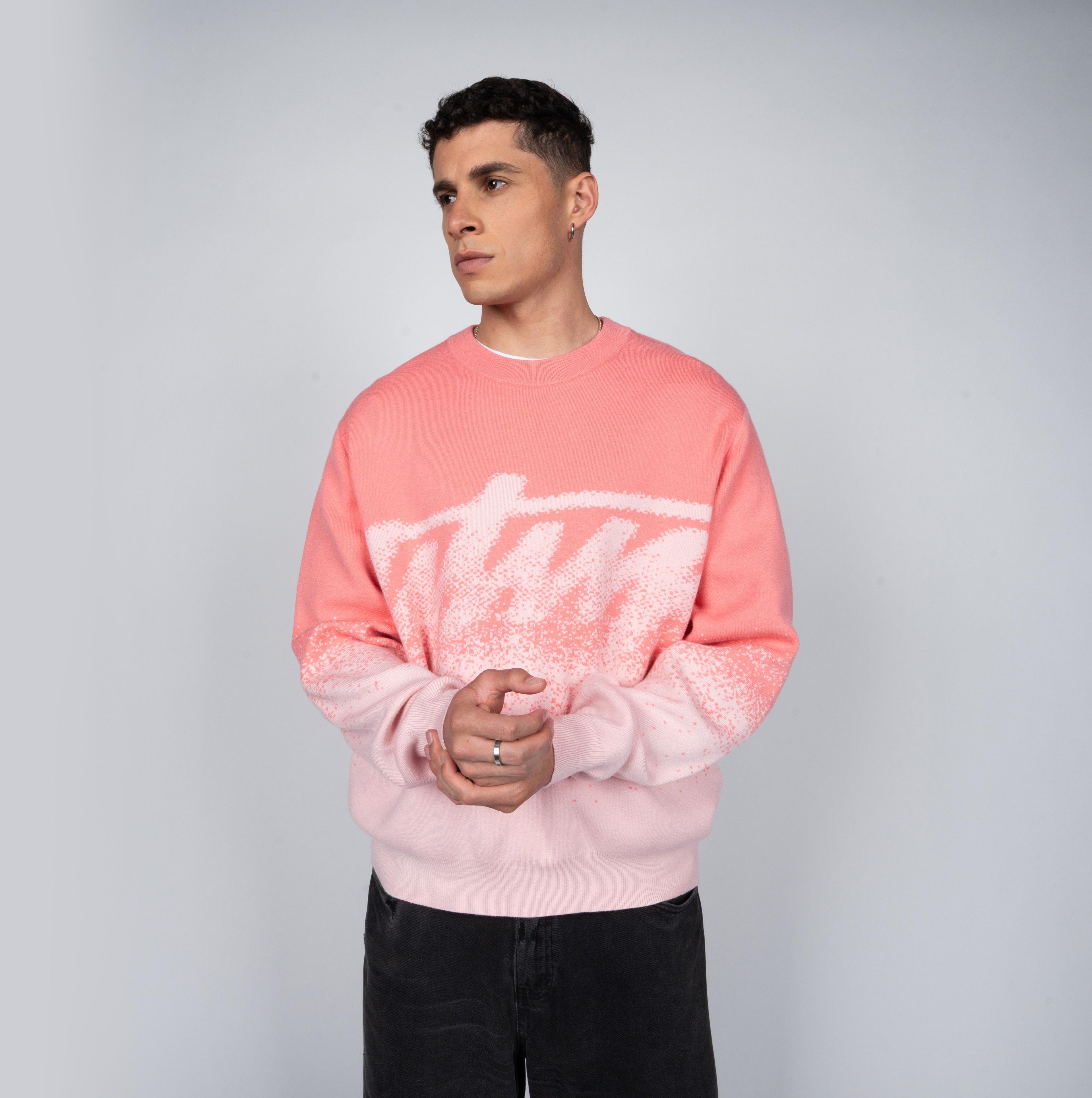 Sweater WhatUp Pink Light Pink-2