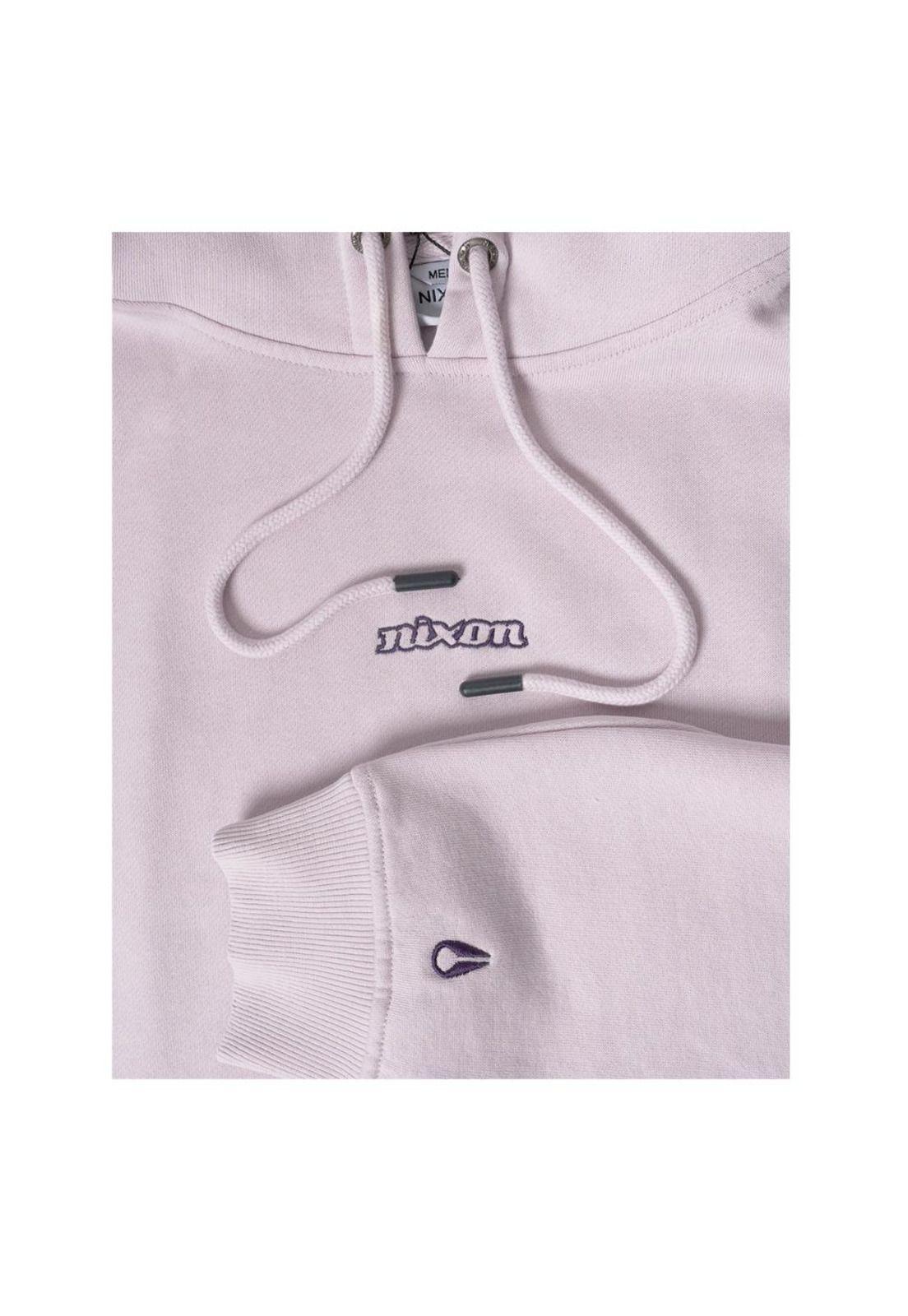 Poleron Nixon Men Hoodie Small Logo Lilac-1