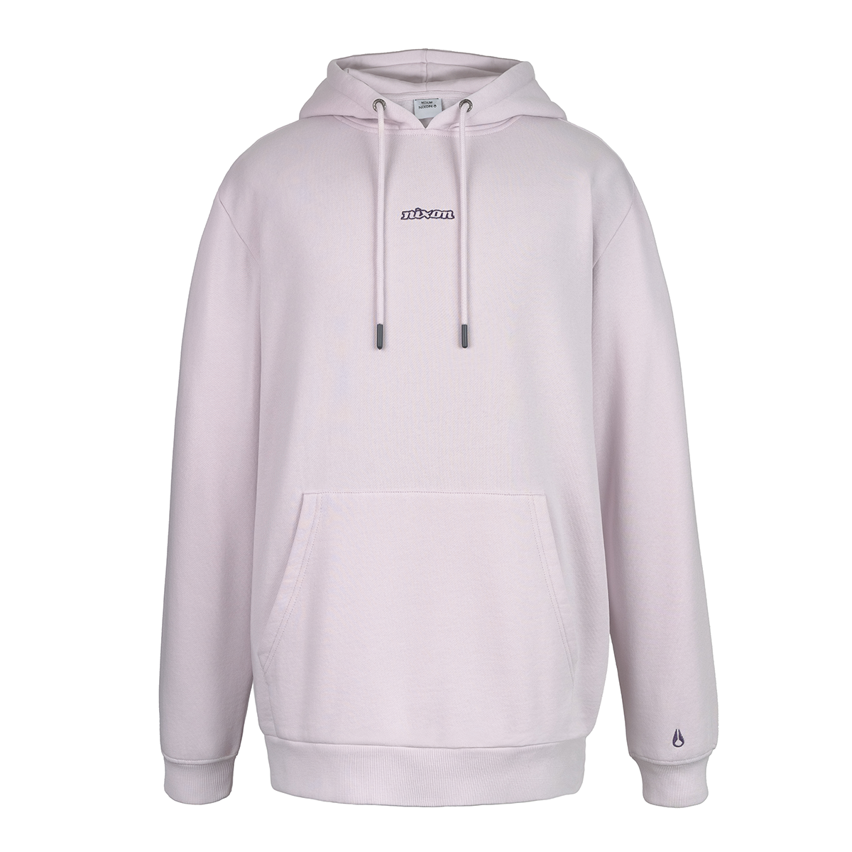 Poleron Nixon Men Hoodie Small Logo Lilac-0