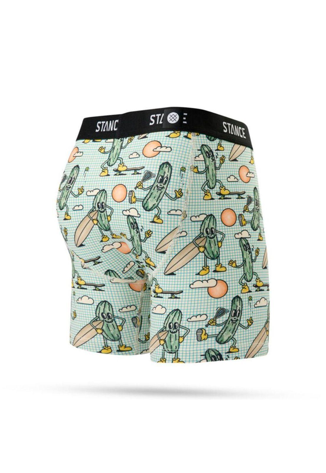 Boxer Men Stance Feeling Pickled Off White Multi-1