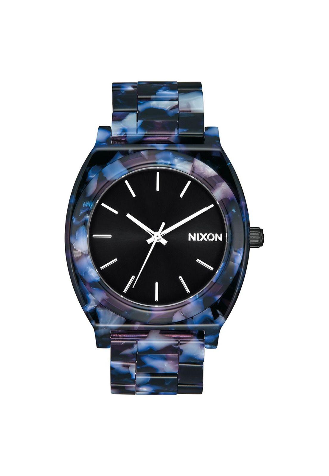 Reloj Time Teller Acetate Black Multi Nixon-0