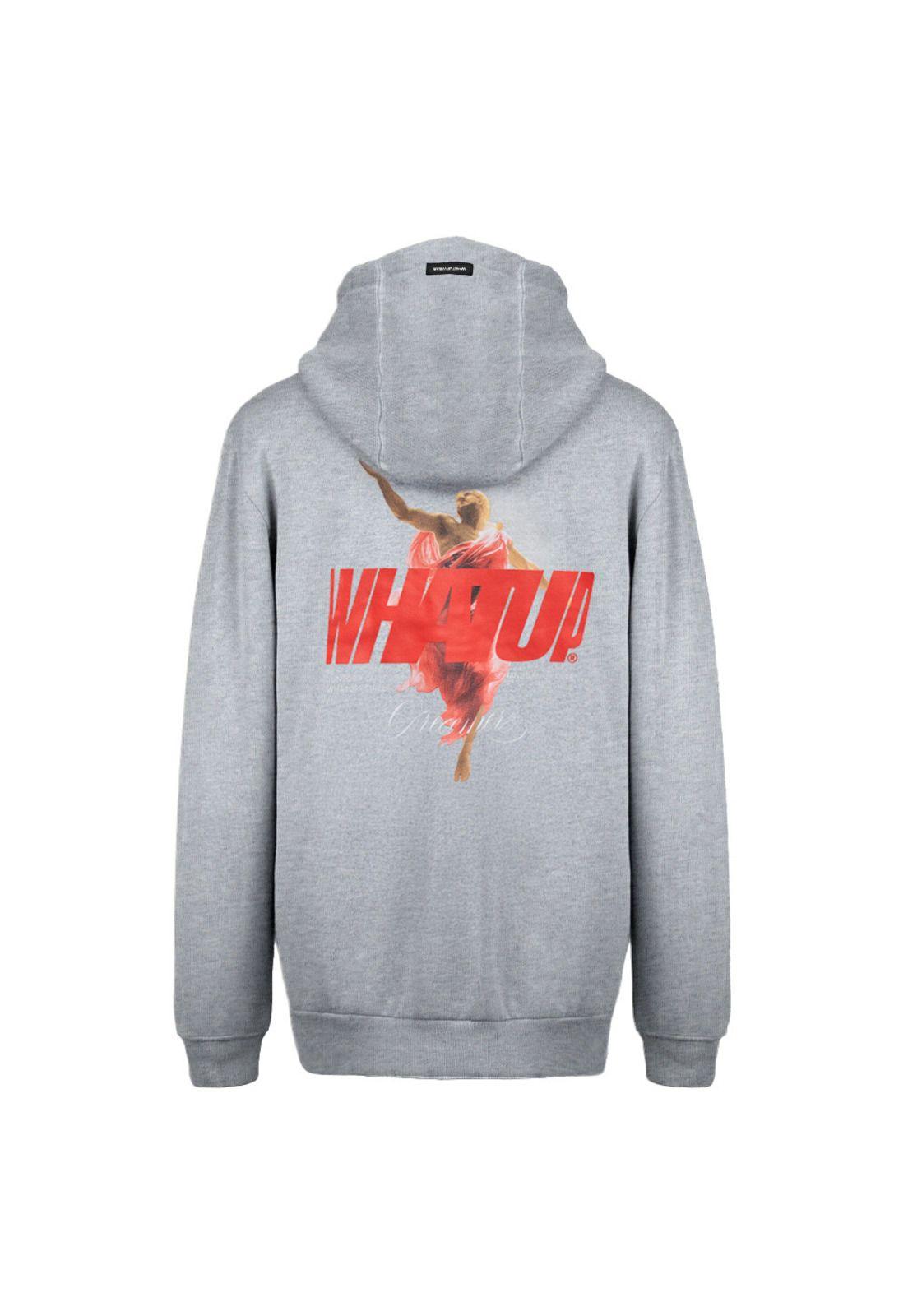 Polerón Whatup Hombre Hoodie Holy Grey-1