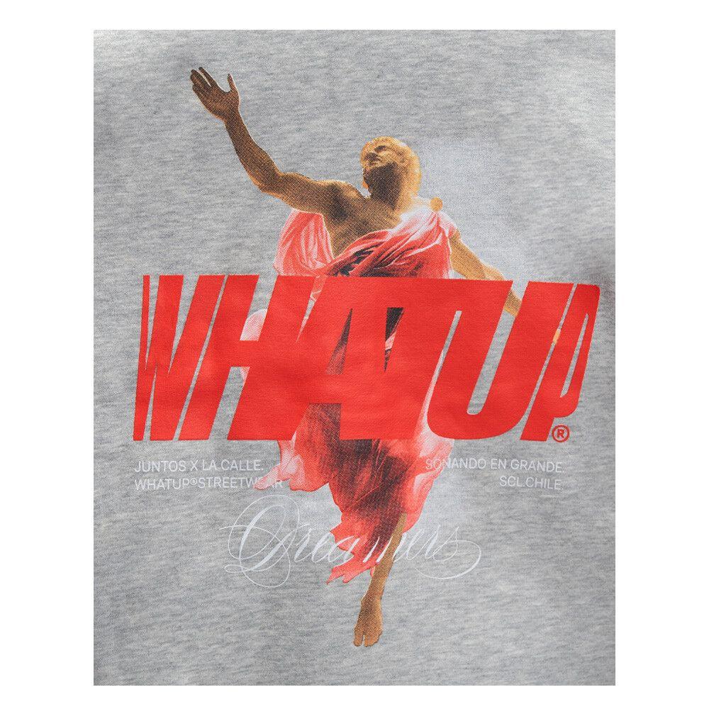 Polerón Whatup Hombre Hoodie Holy Grey-2