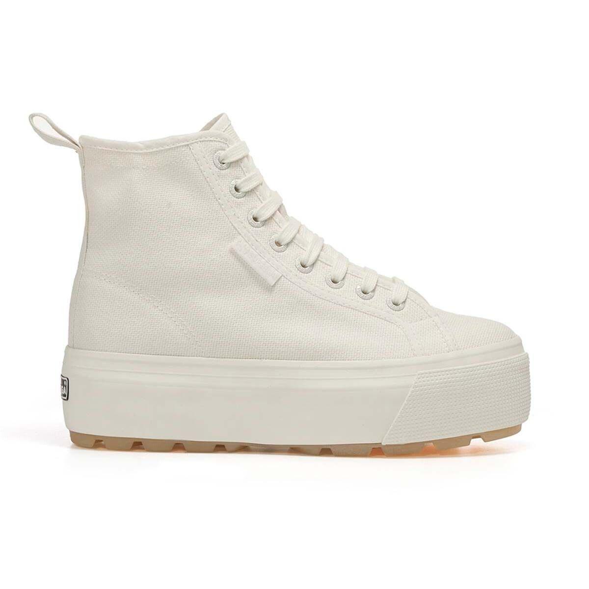Zapatilla 2708 Hi Top Tank White Avorio Milk-0