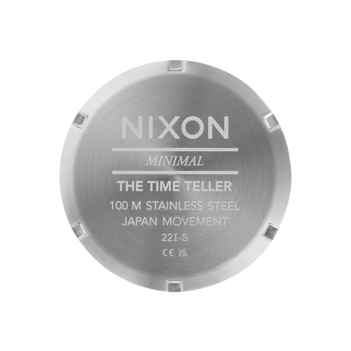 Reloj Nixon Time Teller Fisheye Silver Black-4