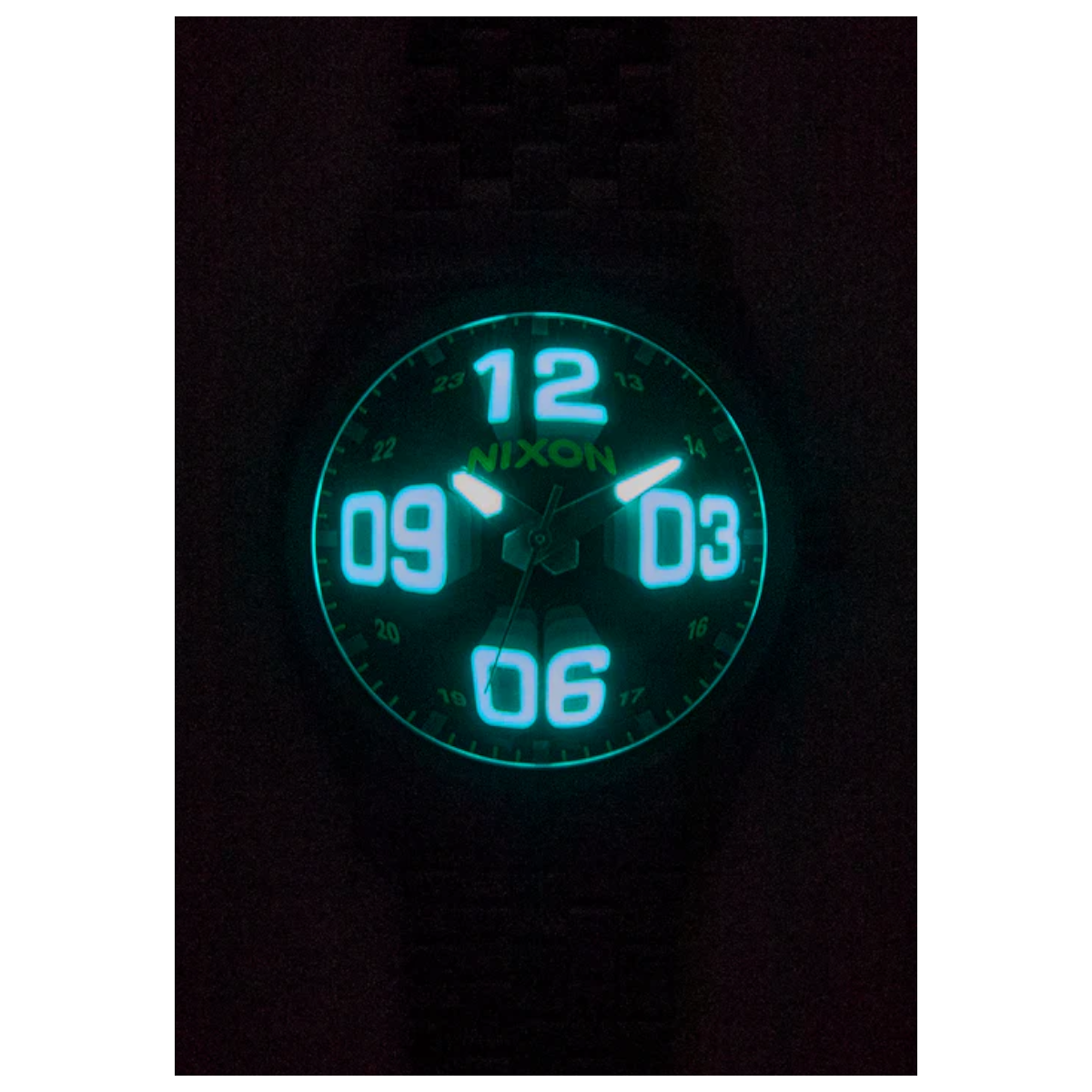 Reloj Nixon Time Teller Fisheye Silver Black-5