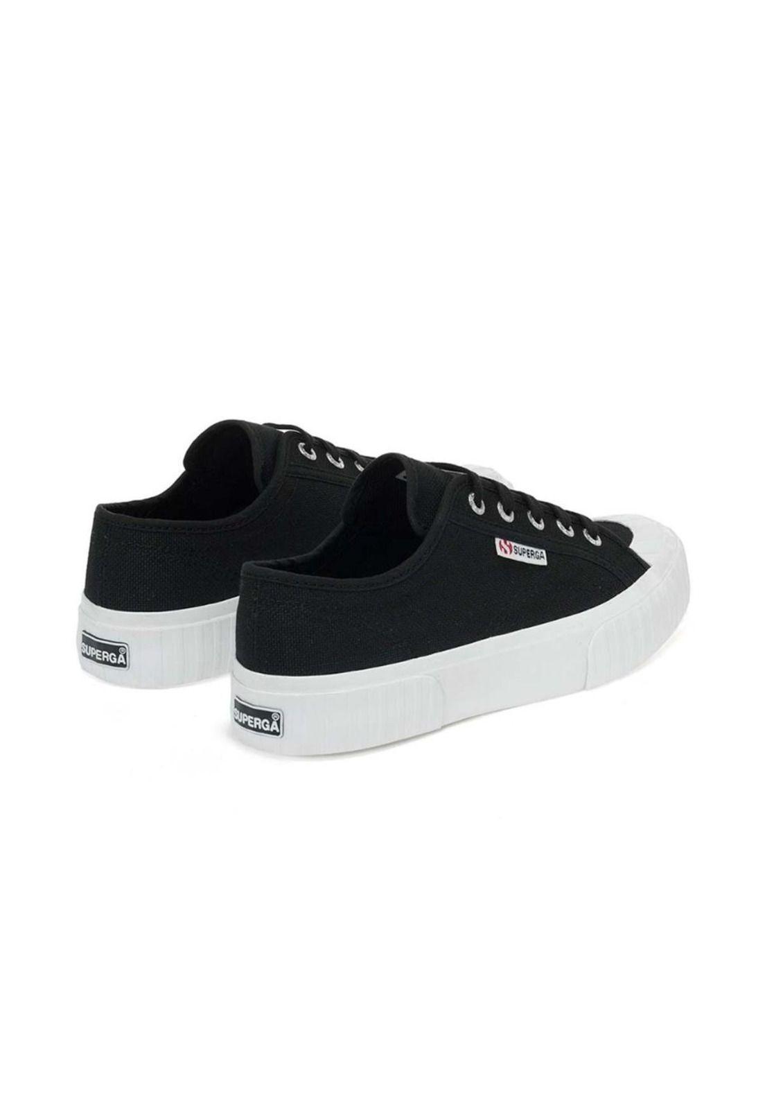 Zapatilla 2630 Stripe Black White-2