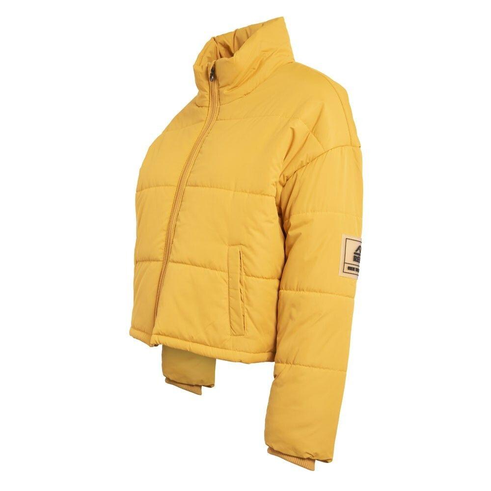 Parka Women Crop Mustard-1