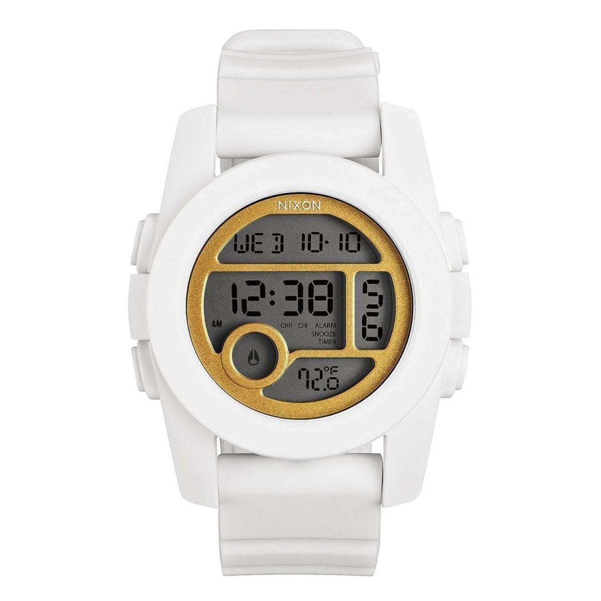 Reloj Nixon Unit 40 All WHITE GOLD-0