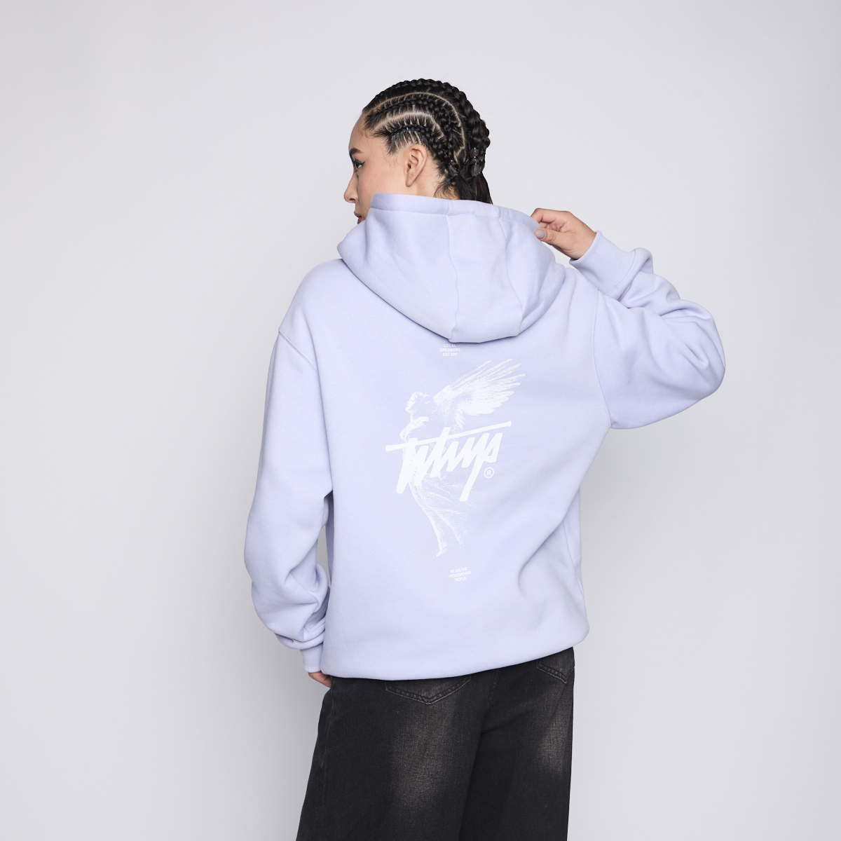 Polerón Whatup Hombre Hoodie Angel Purple-2