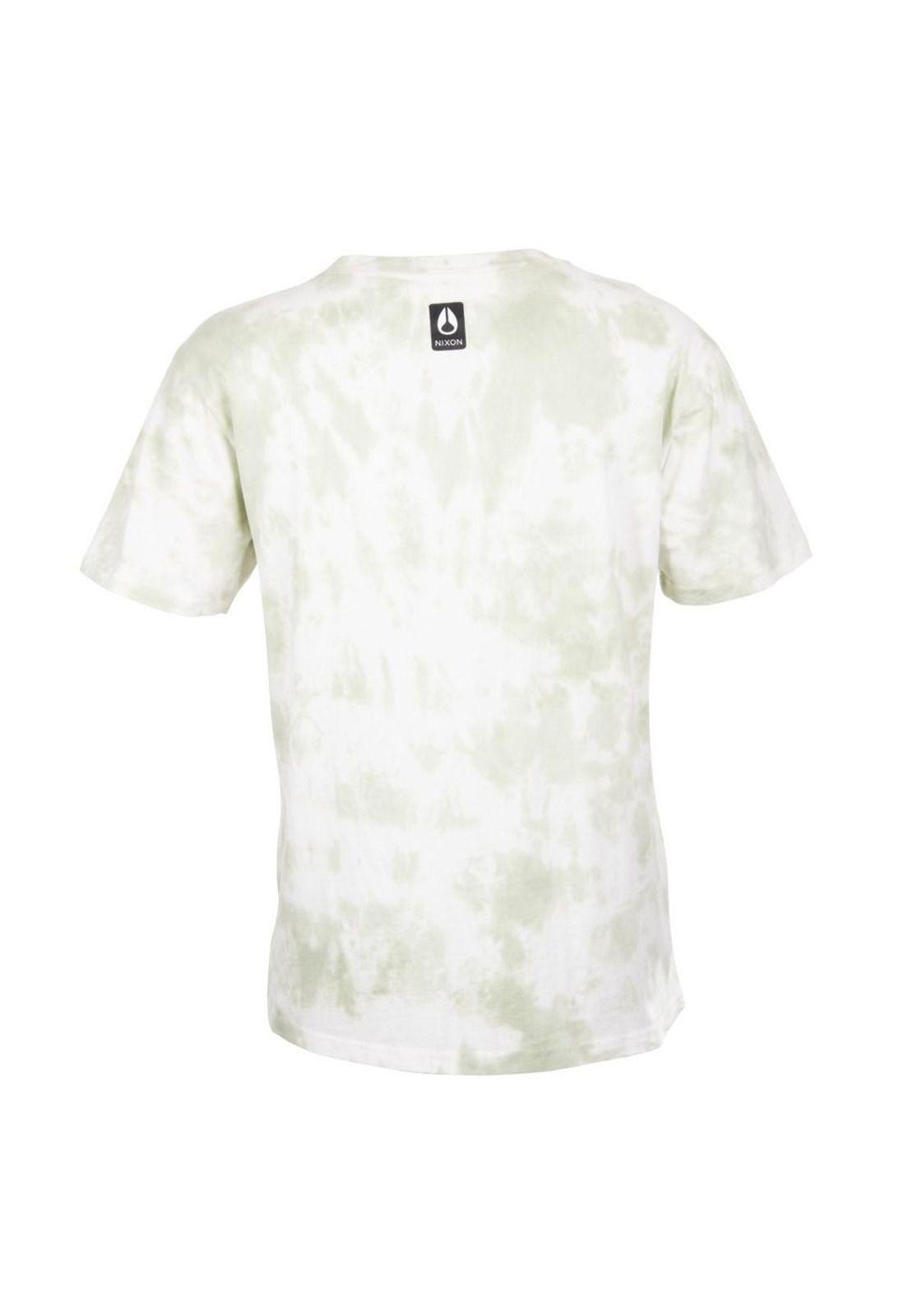 Polera Verde tyedie Stop Time Enjoy Life Nixon-2