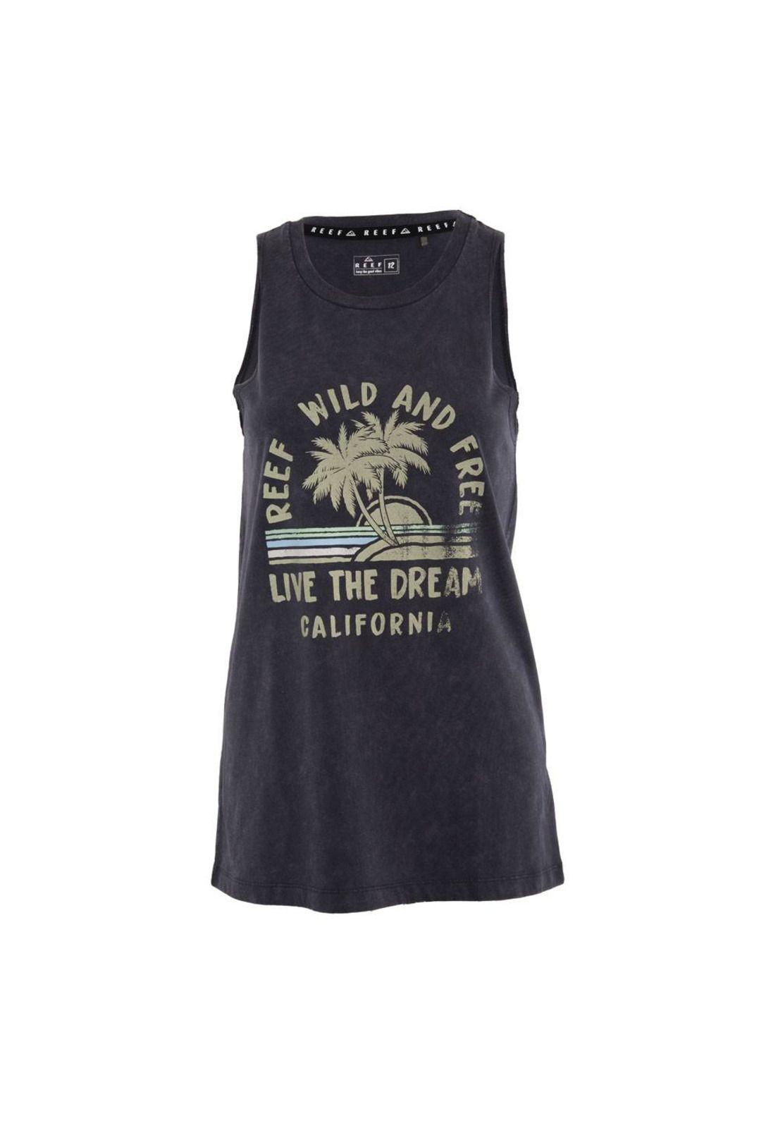 Polera Kids Musculosa Blue Palm-0