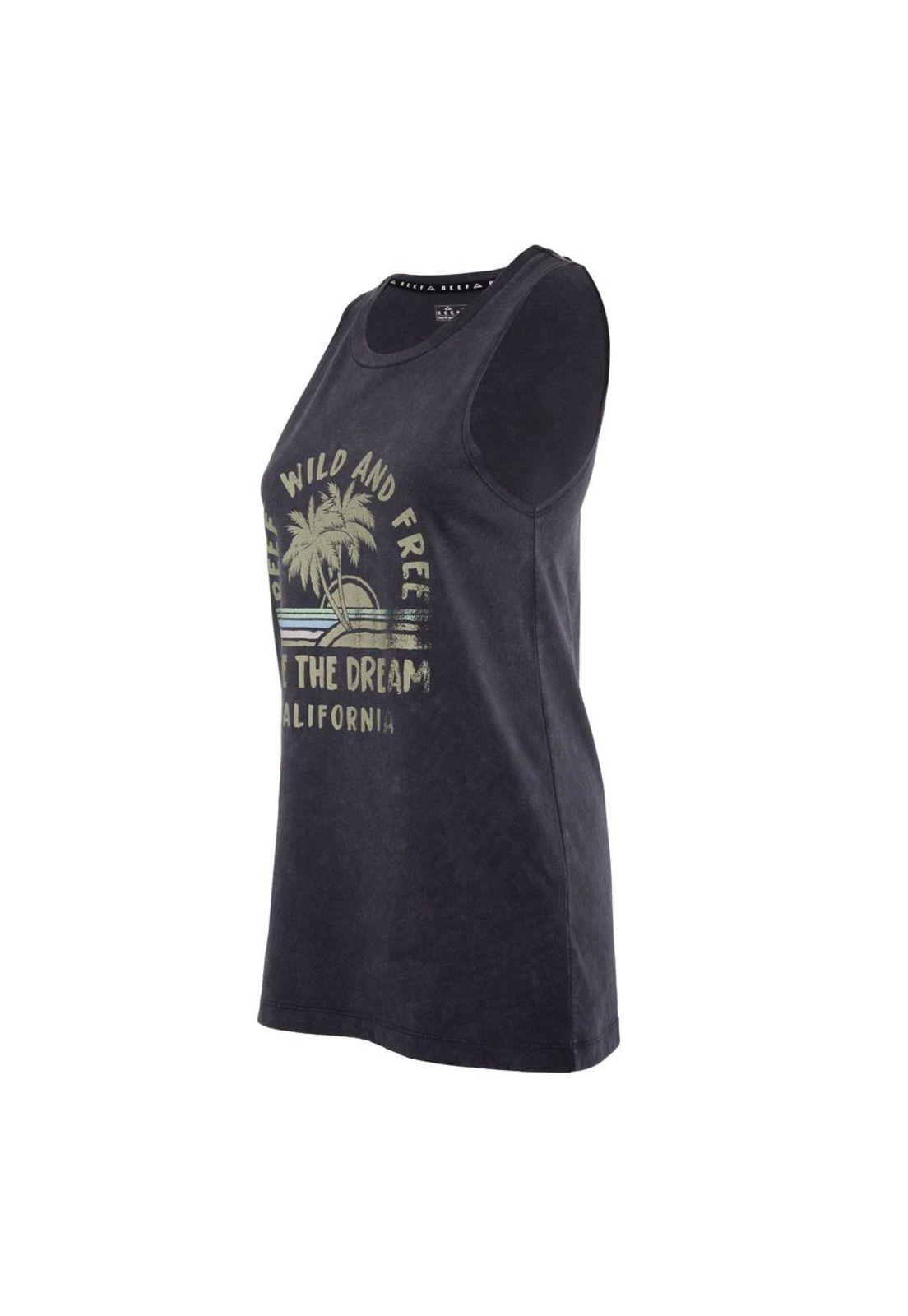 Polera Kids Musculosa Blue Palm-1