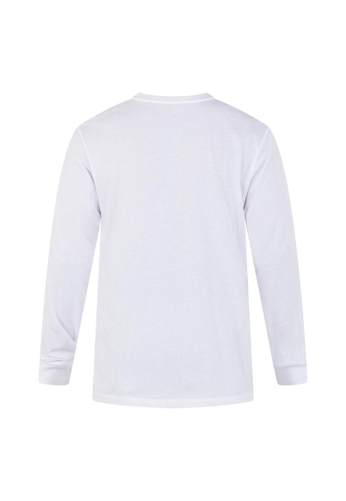 Polera Manga Larga Everyday One And Only White-1