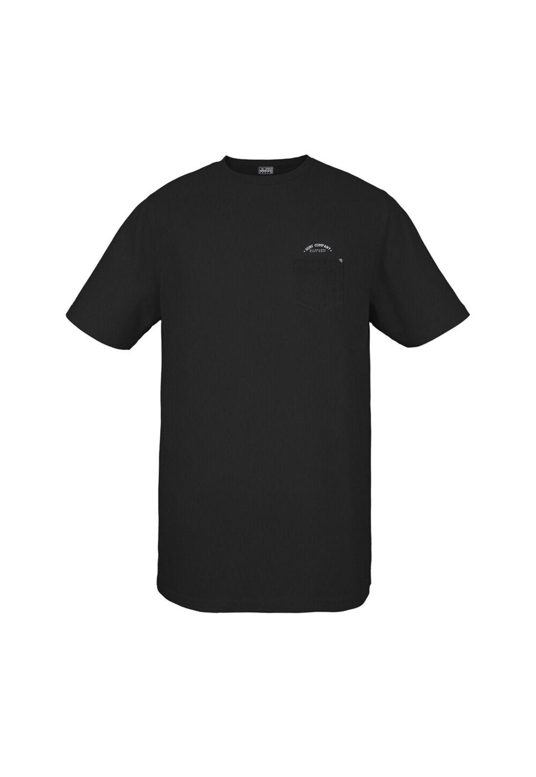 Polera Reef Men Wild and Free Black-0