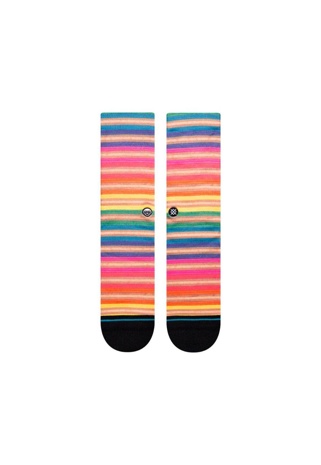Stance Sock Men Haroshi Stripe Multi de Stance - Vista 2