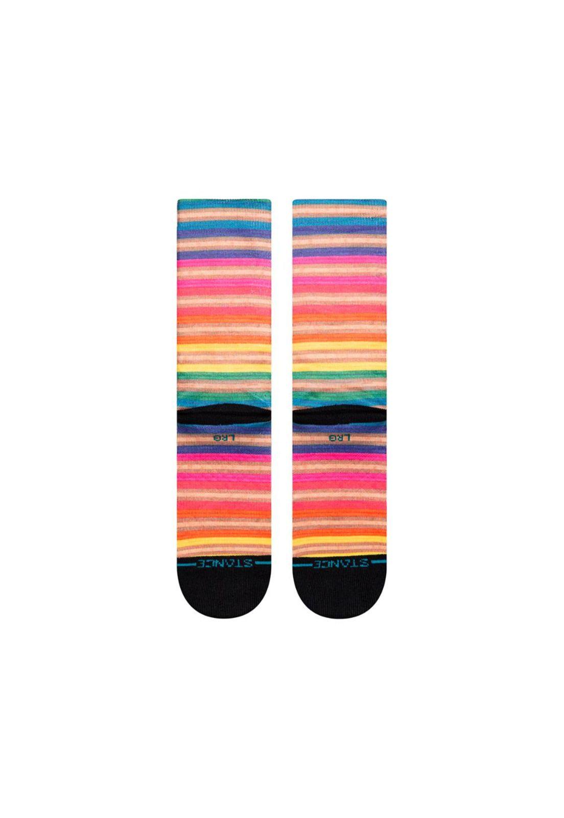 Stance Sock Men Haroshi Stripe Multi de Stance - Vista 3