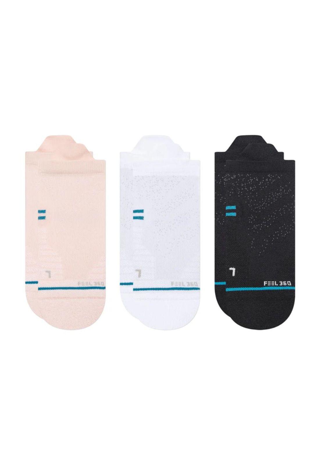 Stance Sock Men Athletic Tab 3 Pack Pink Multi-0
