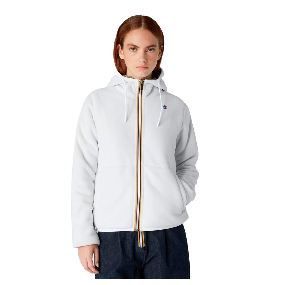 Polerón Lily Polar Reversible White Milk Beige Taupe-2