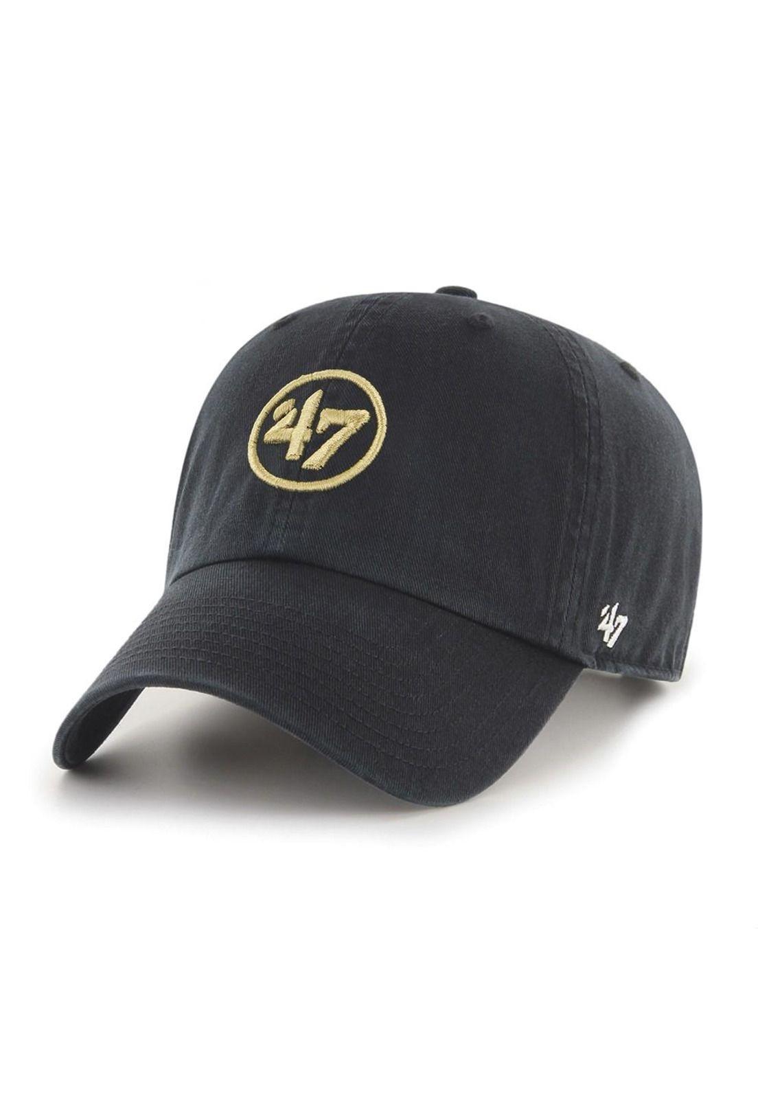 Jockey 47 Brand Logo Black Metalic Clean '47-0