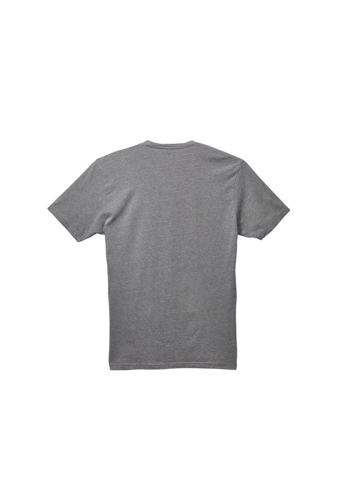 Polera OG Script Eco Dark Gray Black Nixon-1