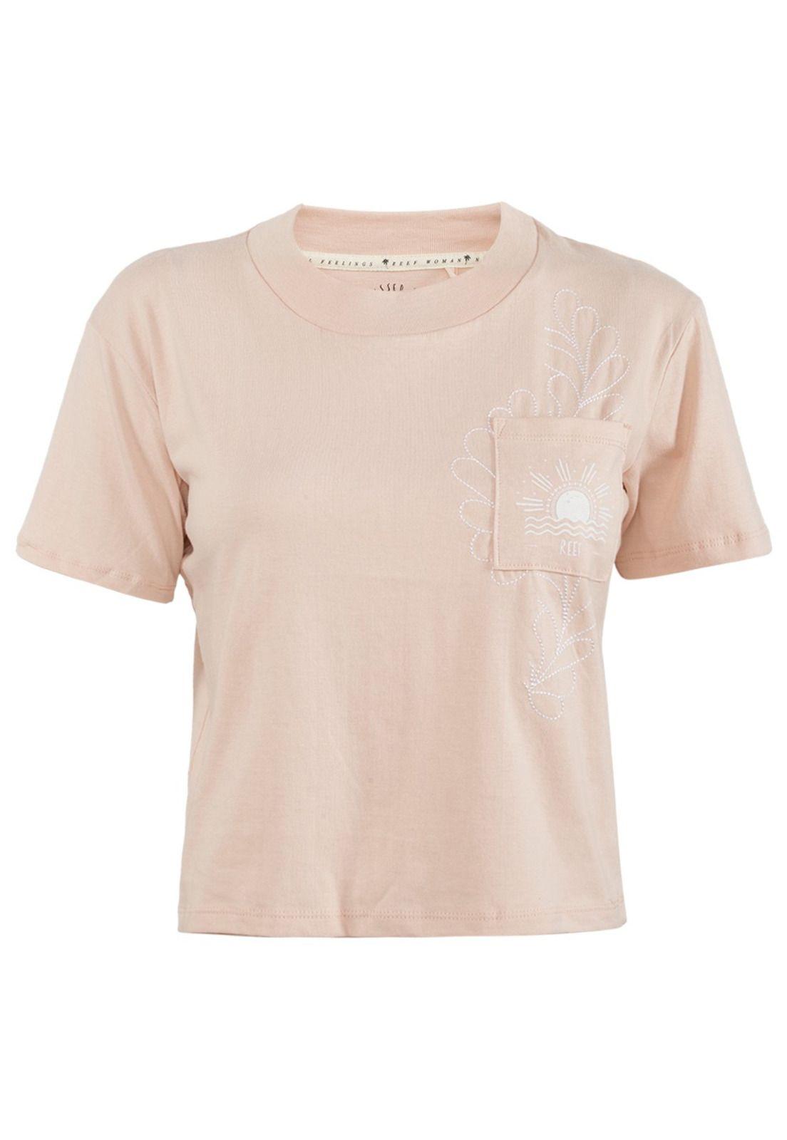 Polera Reef Mujer Rosada-0
