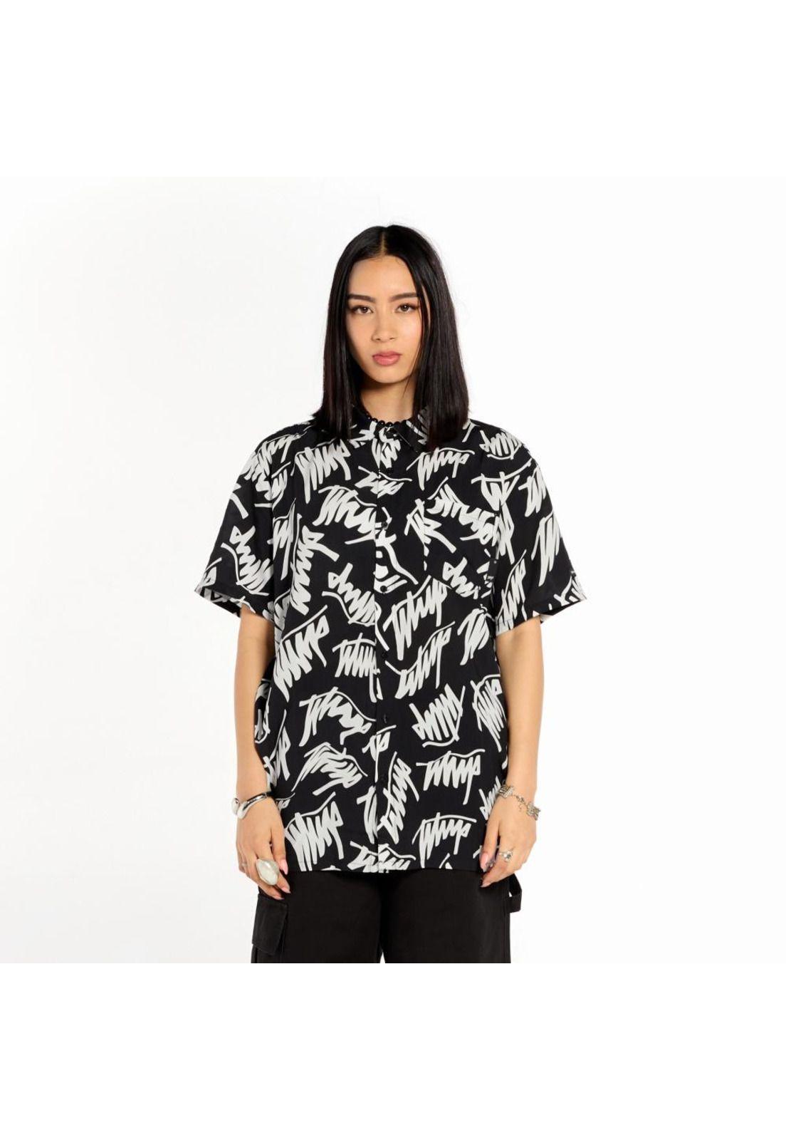 Camisa Whatup Hombre Logo Negro-0