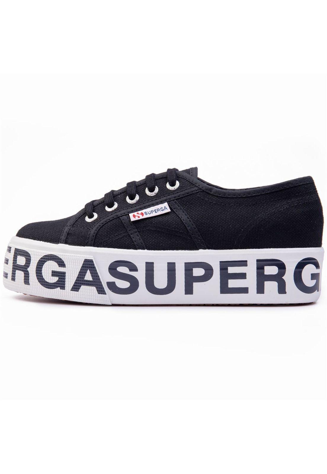 Zapatilla 2790 Cotw Outsole Letterin Black Superga-1
