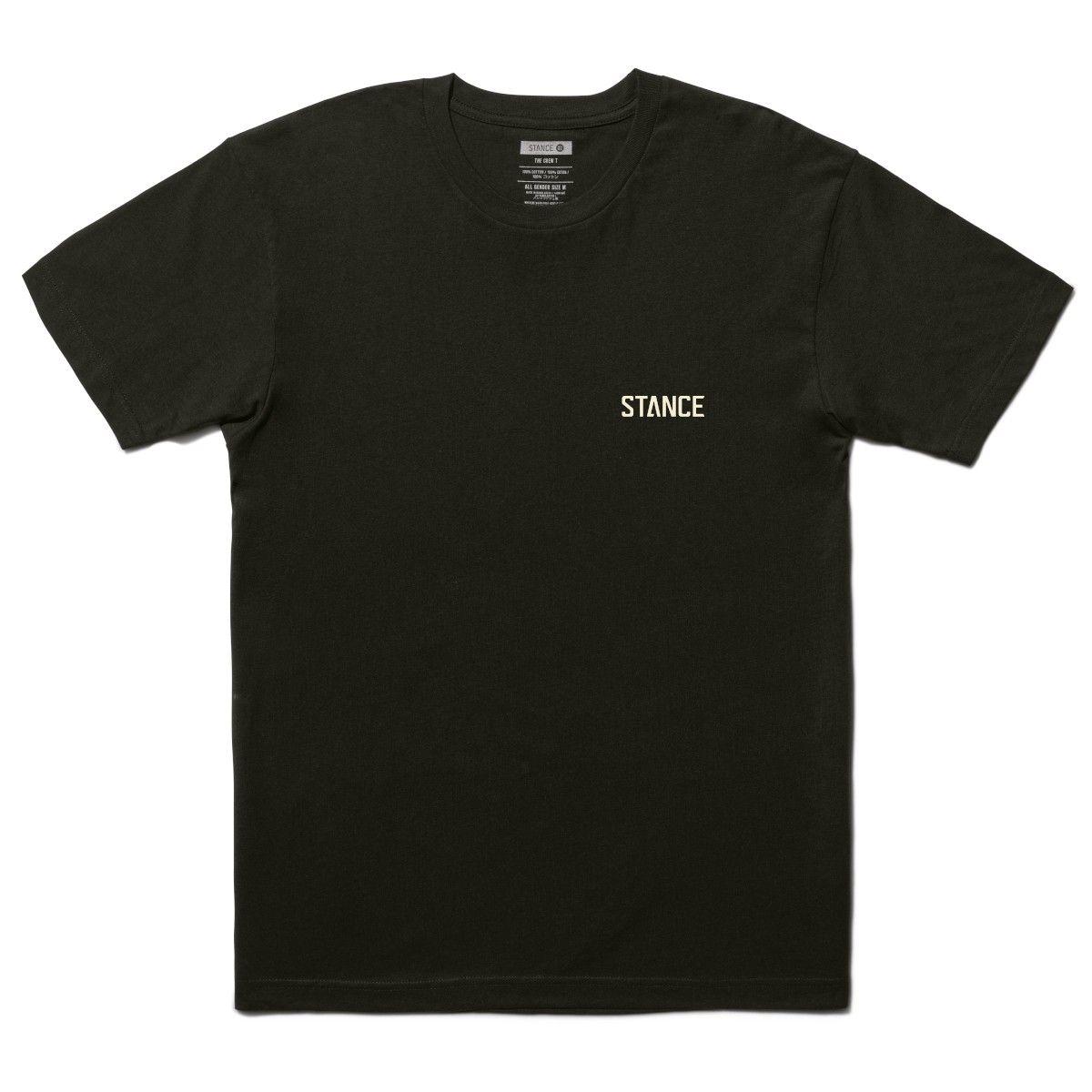 Polera Stance Badge Black-0