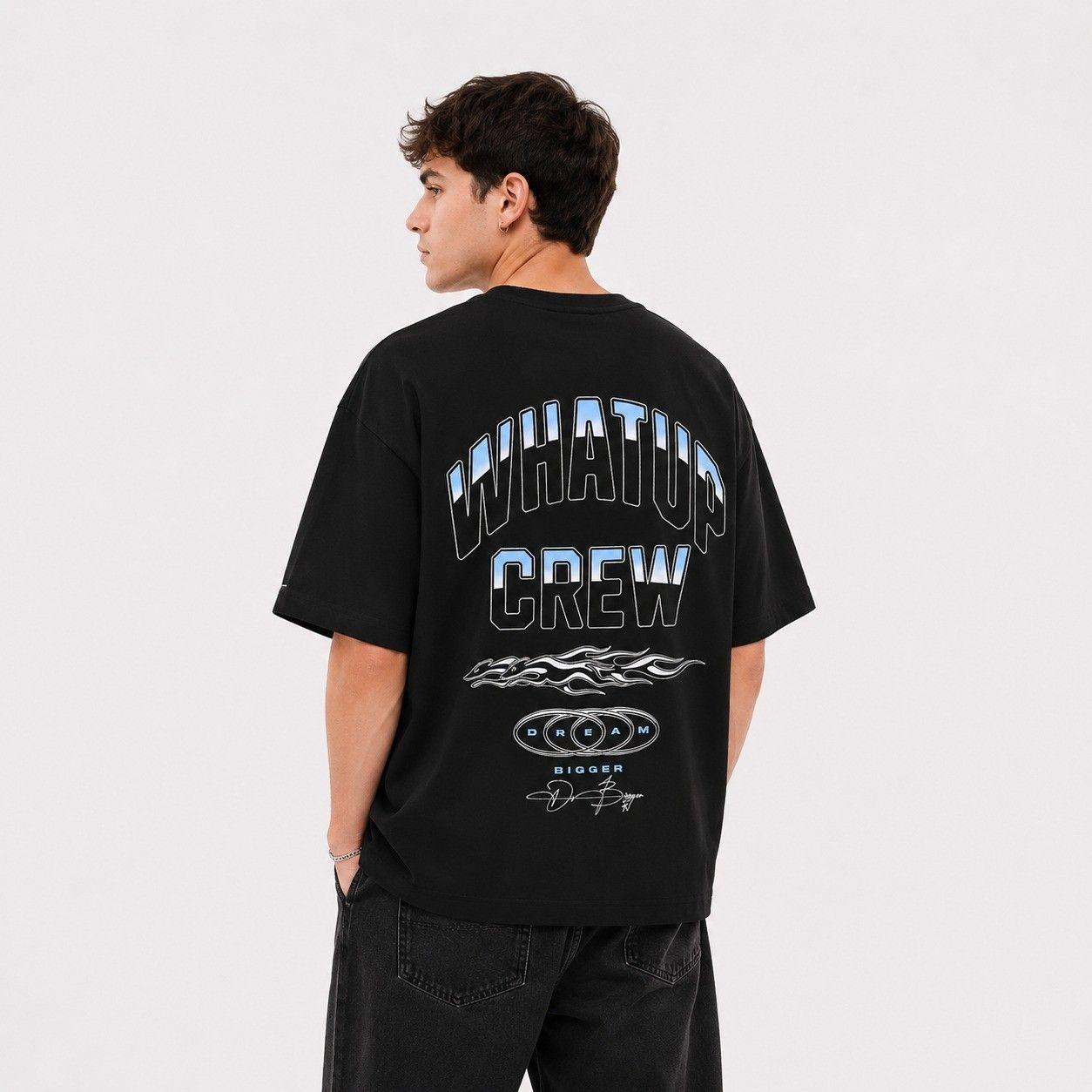 Polera Whatup Hombre Dream Big Black-1