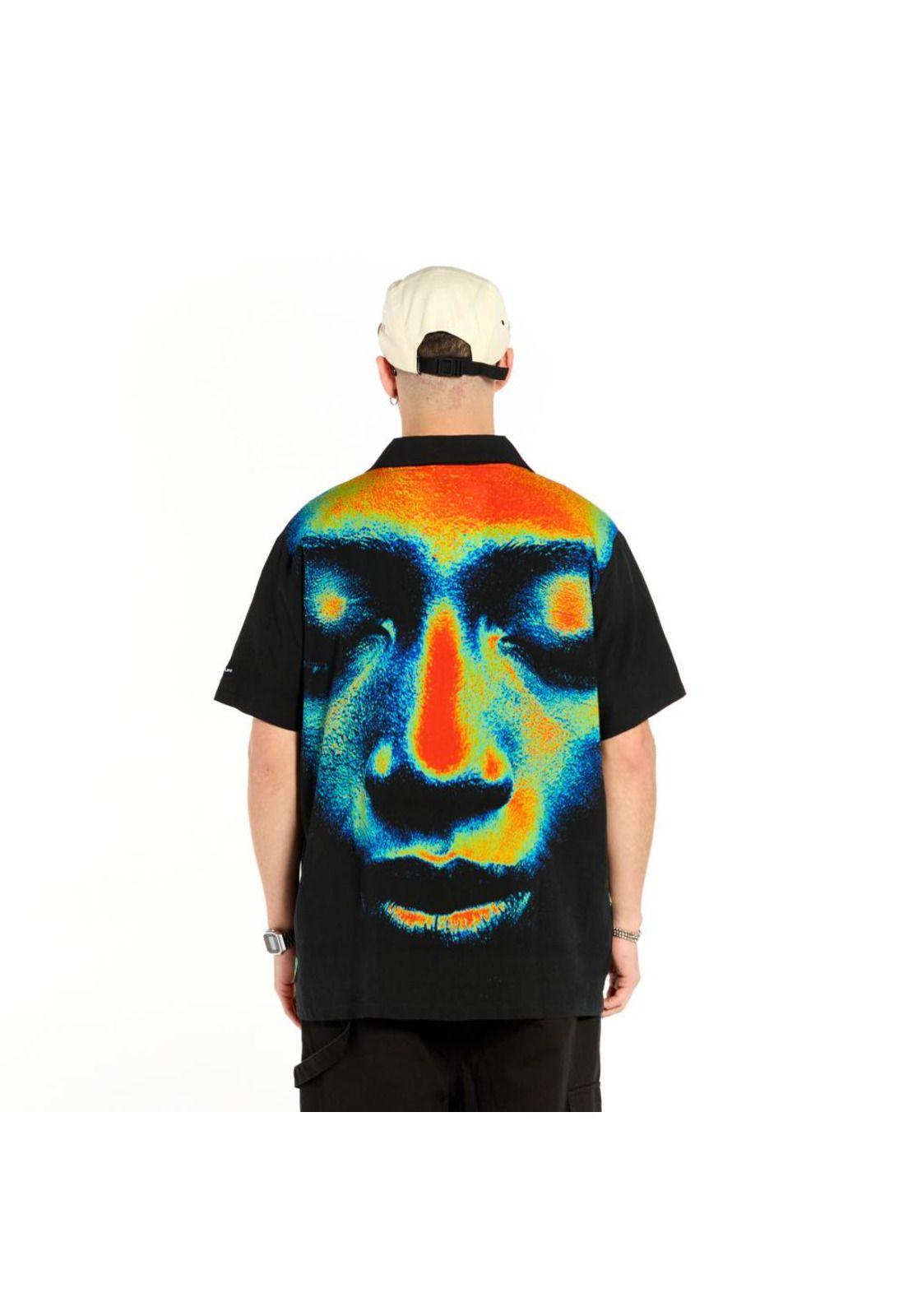 Camisa Whatup Hombre Diseño Negro-1