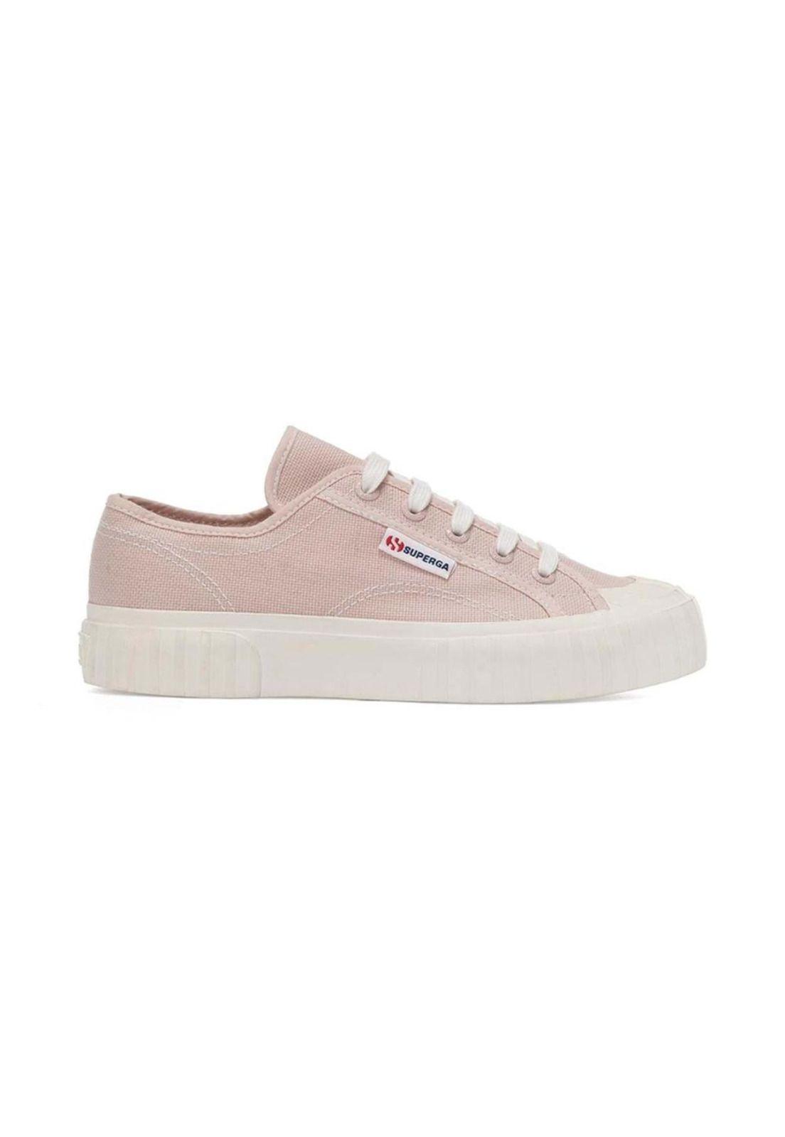 Zapatilla 2630 Stripe Pink Skin White Avorio-0