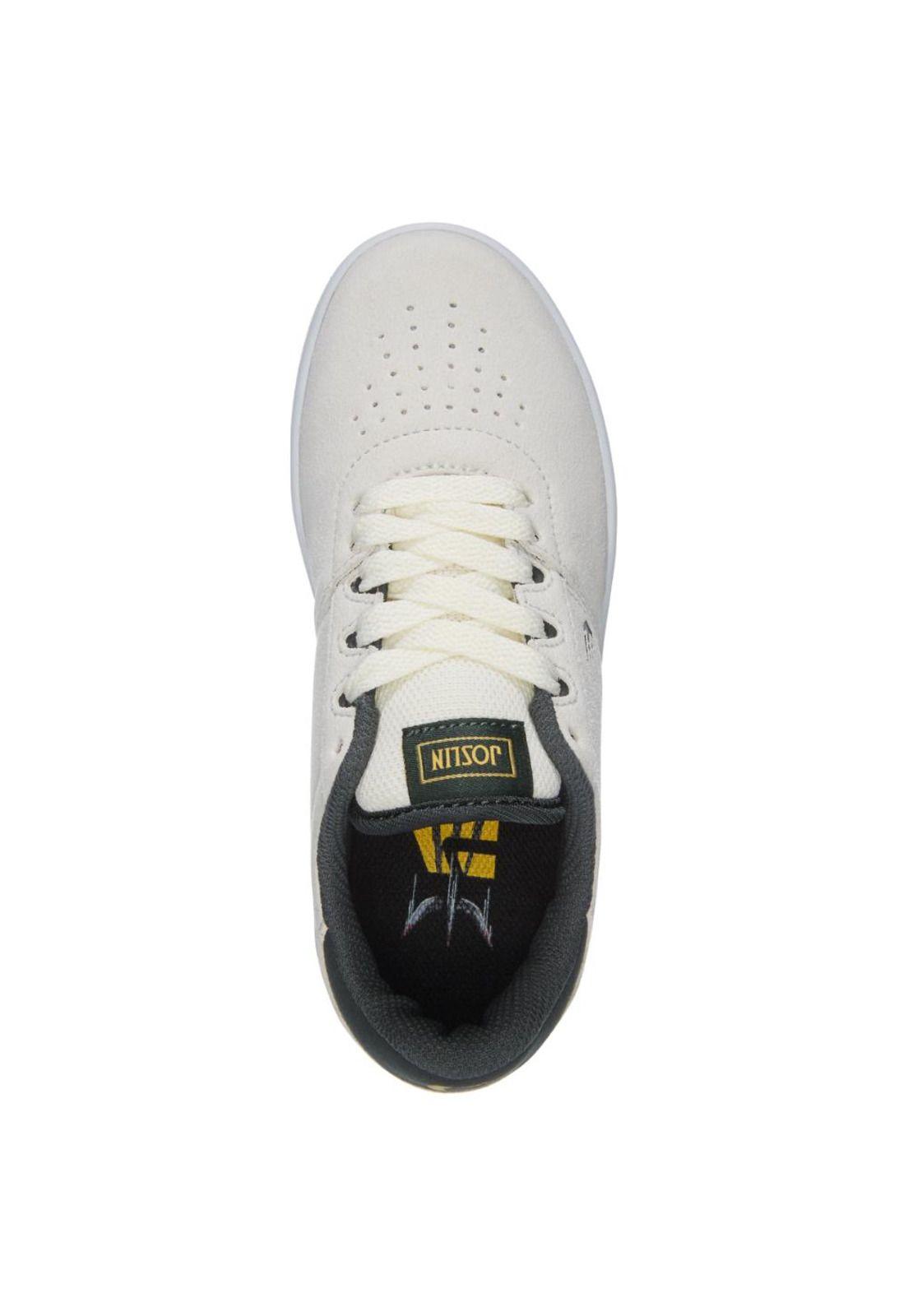 Zapatilla Kids Josl1n White Green-2