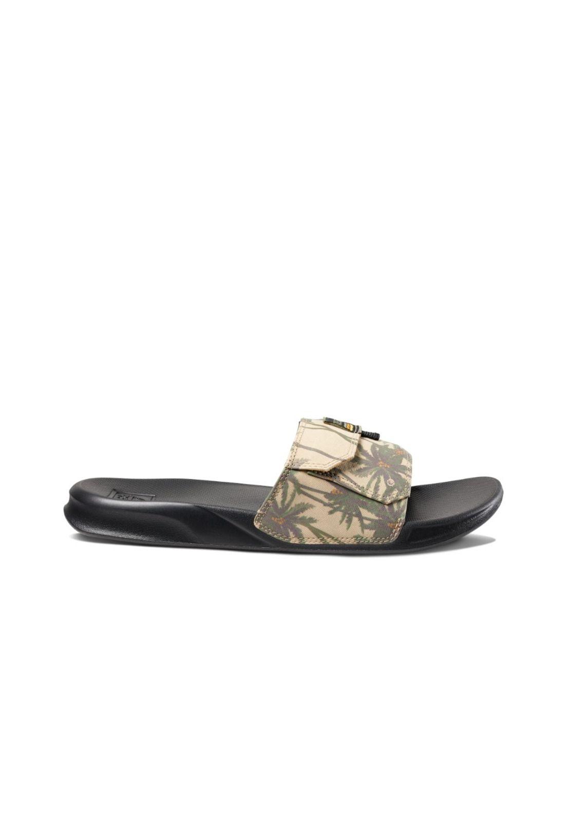 Sandalia Reef Stash Slide Blanco-2
