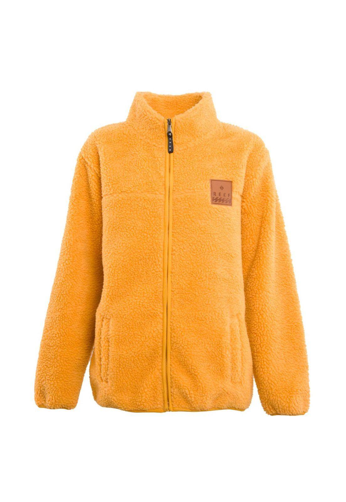 Sherpa Kids Full Zip Orange-1