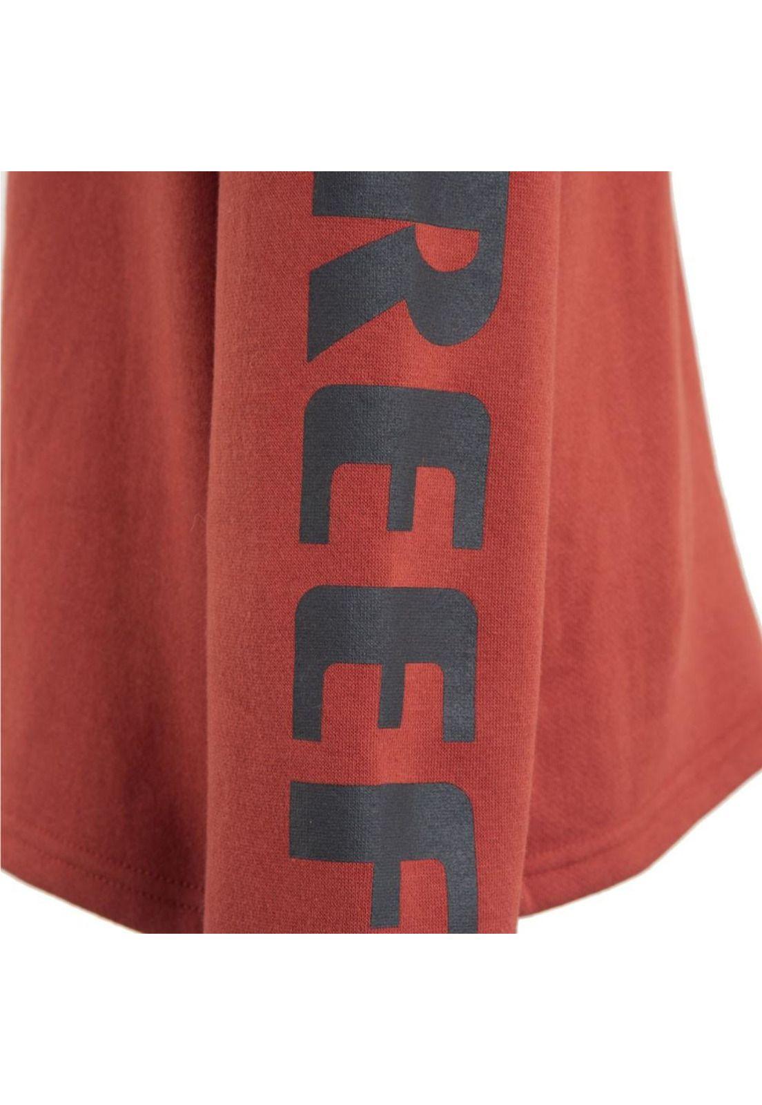 Poleron Kids Crew "Stop Time Enjoy Life" Burgundy Black-3