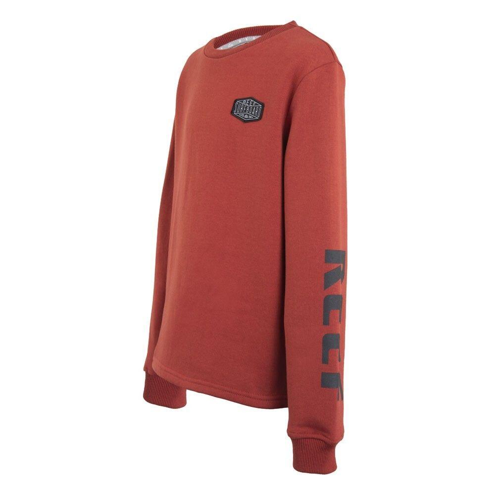 Poleron Kids Crew "Stop Time Enjoy Life" Burgundy Black-1