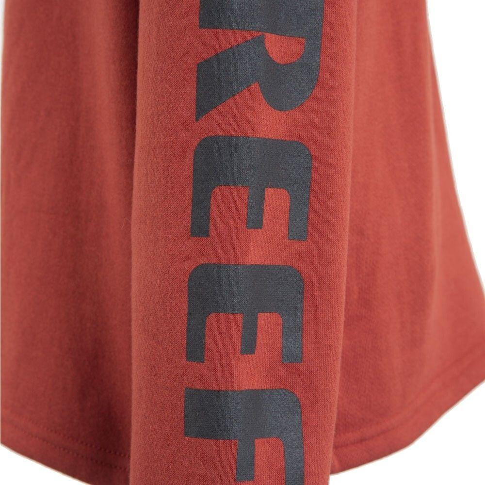 Poleron Kids Crew "Stop Time Enjoy Life" Burgundy Black-3