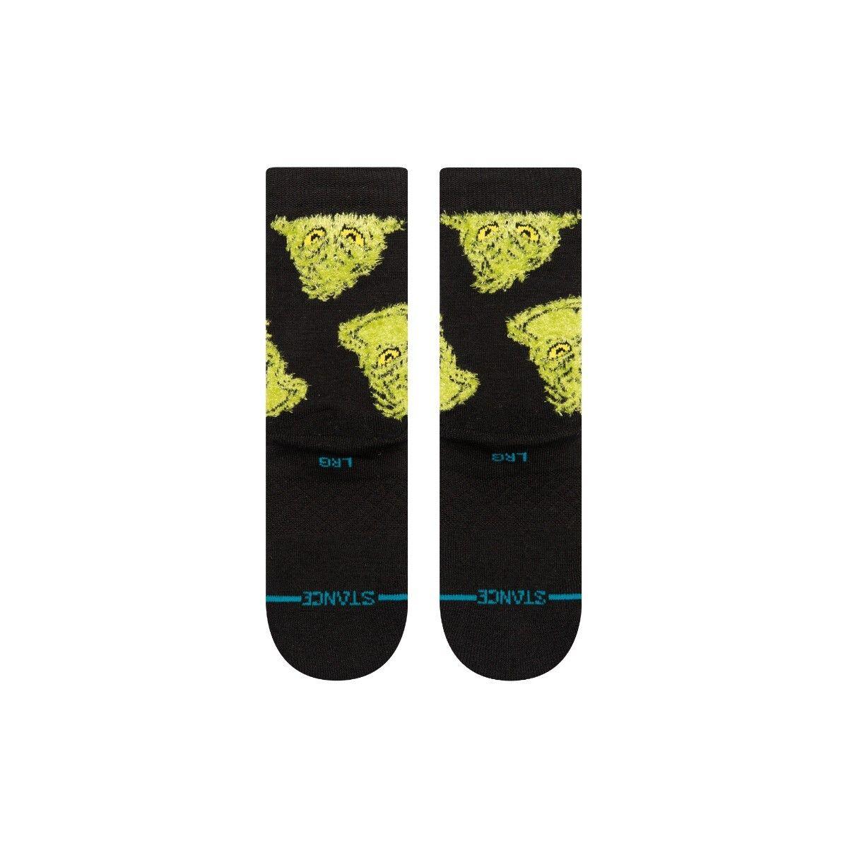 Stance Sock Kids The Grinch Mean One Black-2