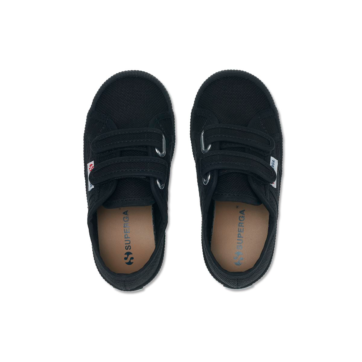 Zapatilla 2750 Kids Strap Easily Full Black-3