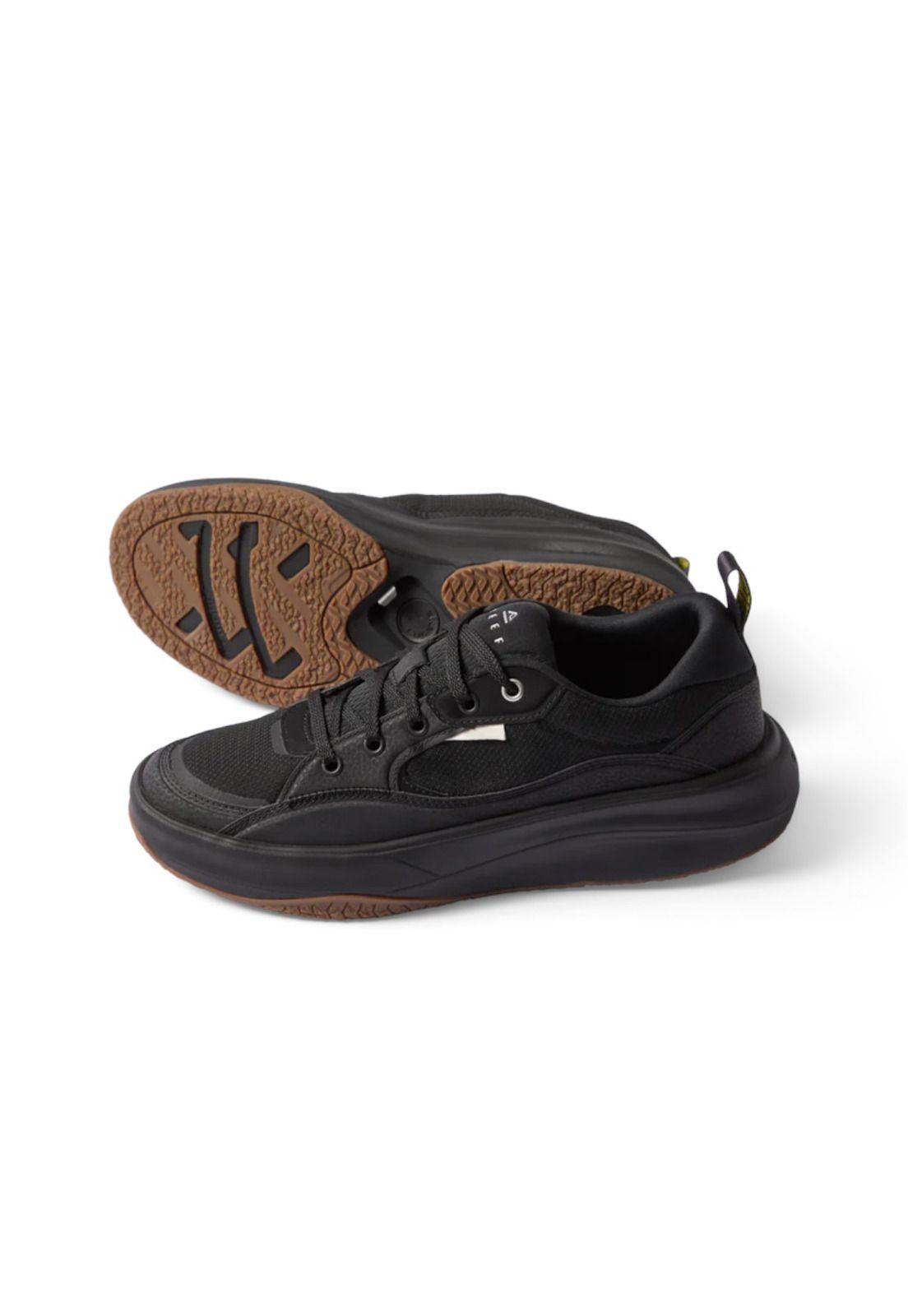 Zapatilla Reef Men Fanning Black Silver-2