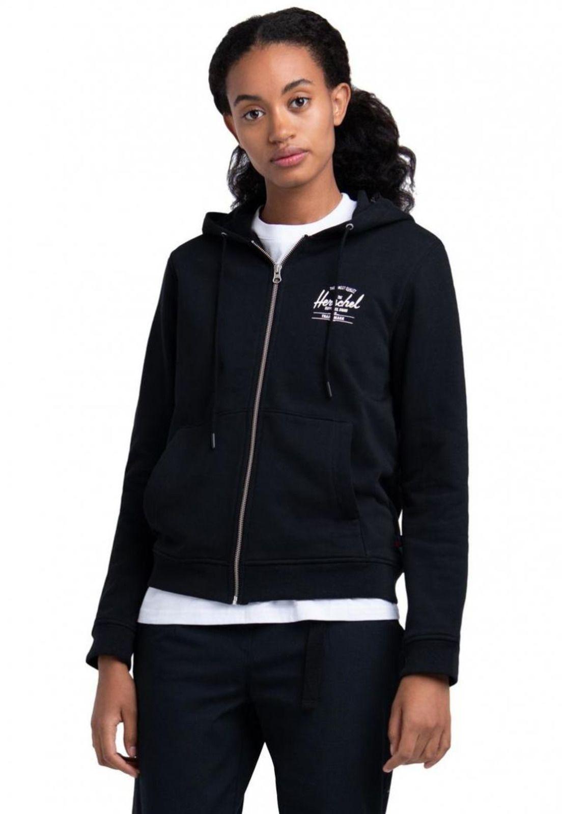 Poleron Classic Logo Negro Herschel-0