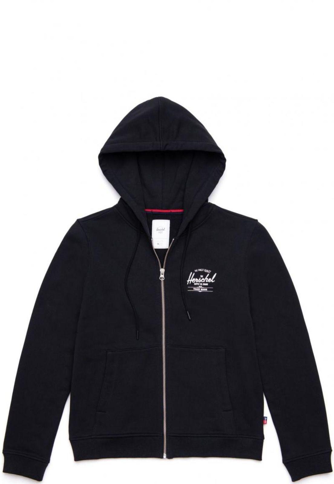 Poleron Classic Logo Negro Herschel-2