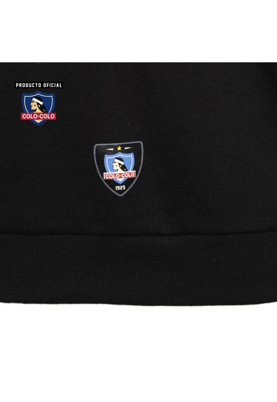 Poleron Colo Colo Urbano Negro-4