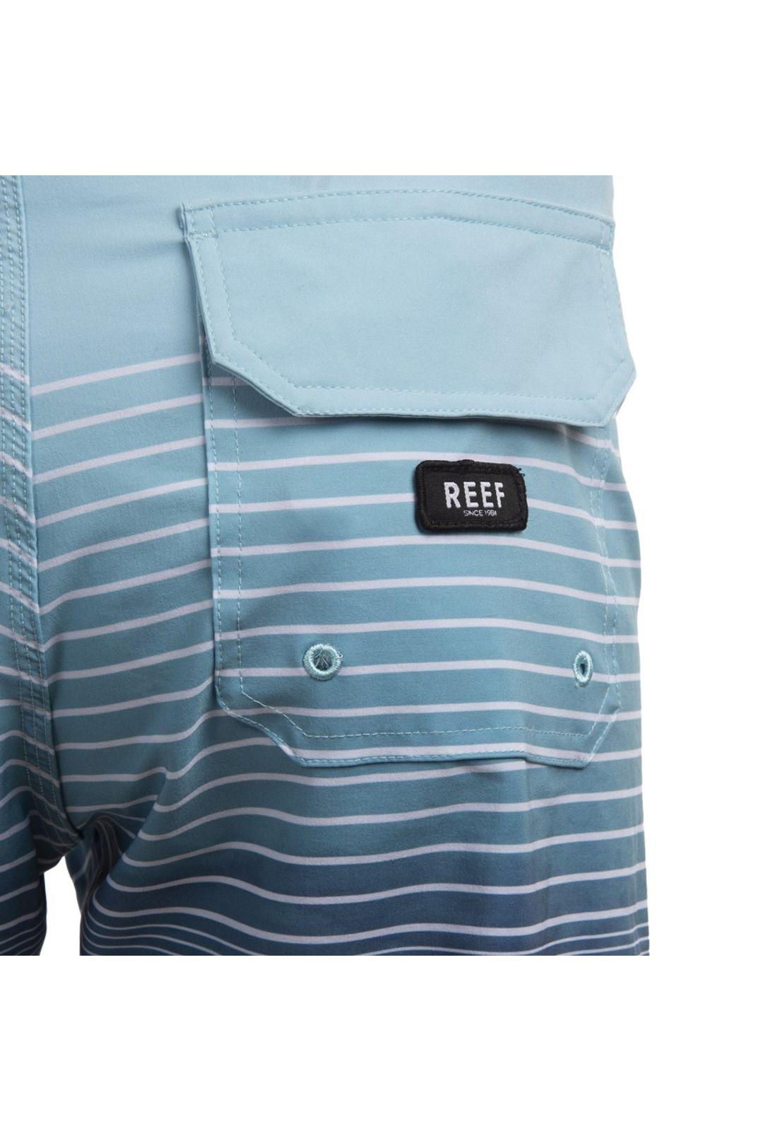 Traje de Baño Boardshort Azul 6 Reef-3
