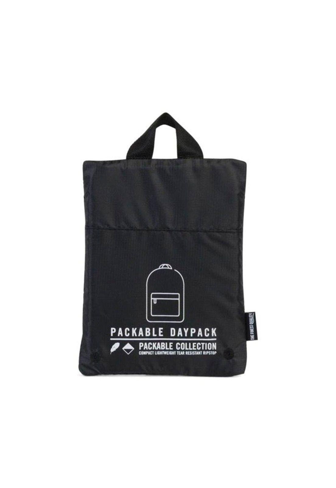 Mochila Packable Daypack Negro Herschel-3