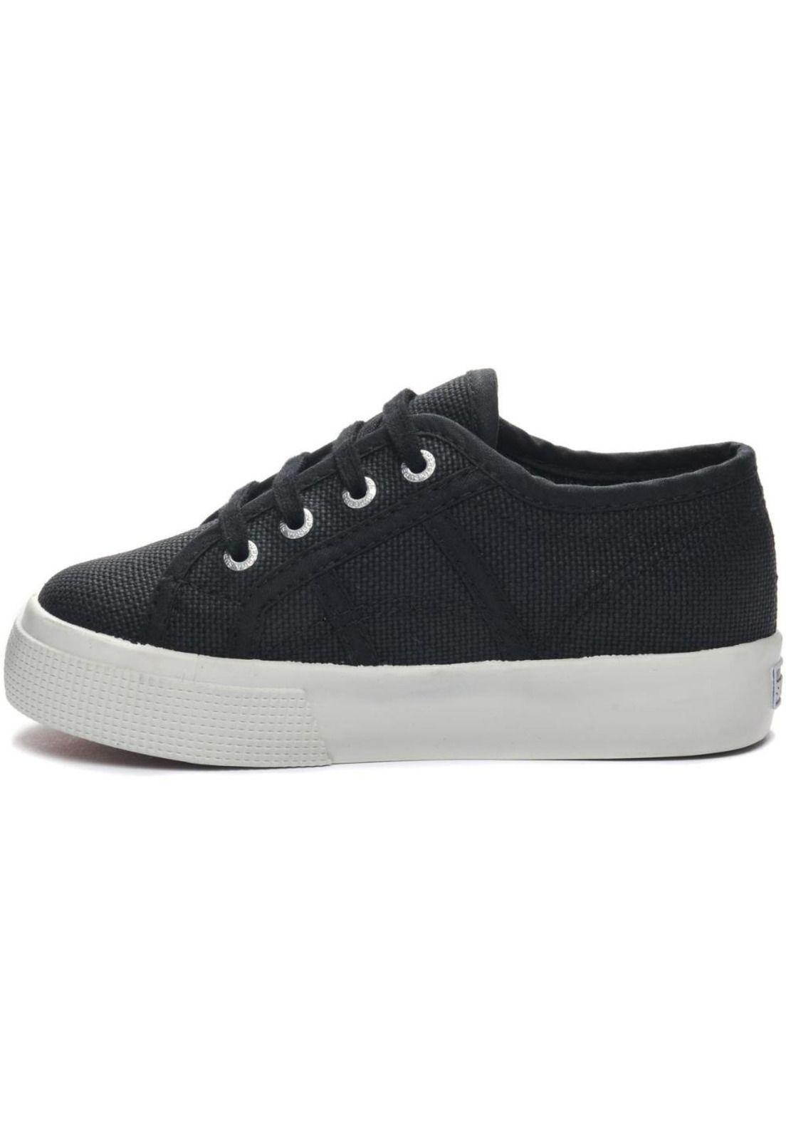 Zapatilla 2730 Cotj Black White Superga-1