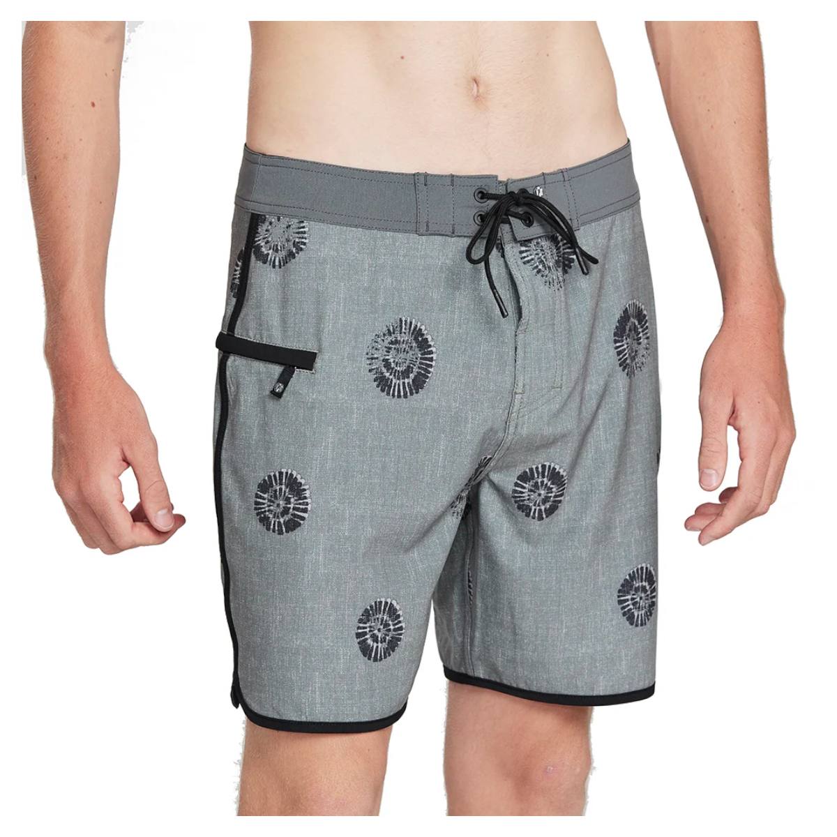 Traje de baño Men IPD Brainwarp 18" 83 Fit Gray-3