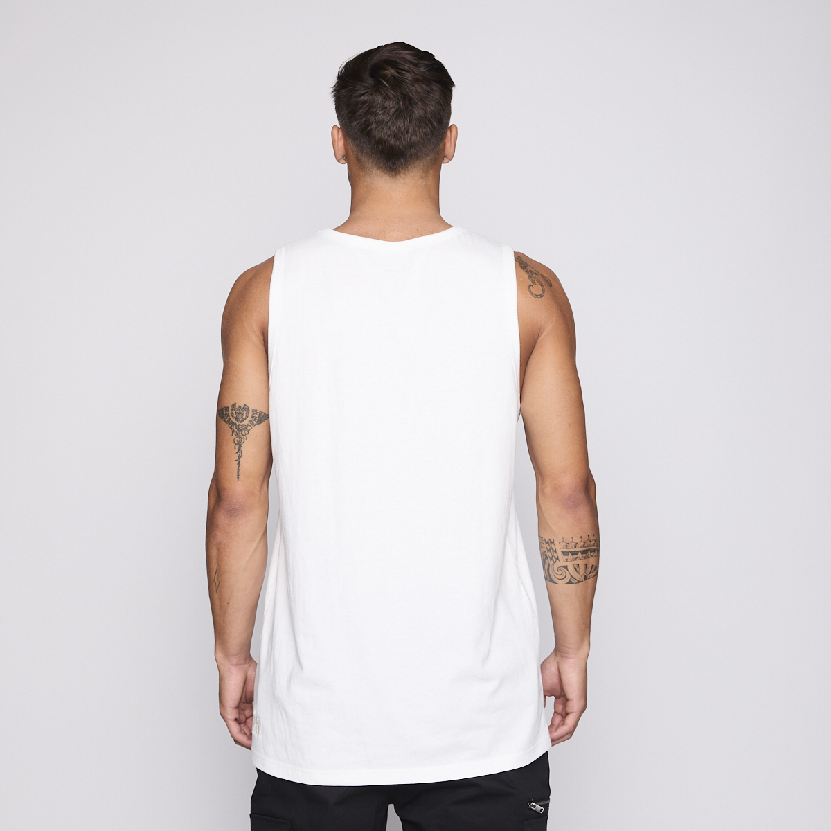 Polera Tank Reef Men White-2